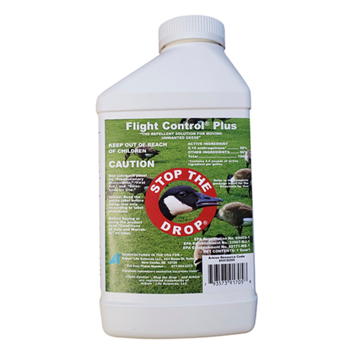 Flight Control Plus Liquid Goose Repellent Label & Price